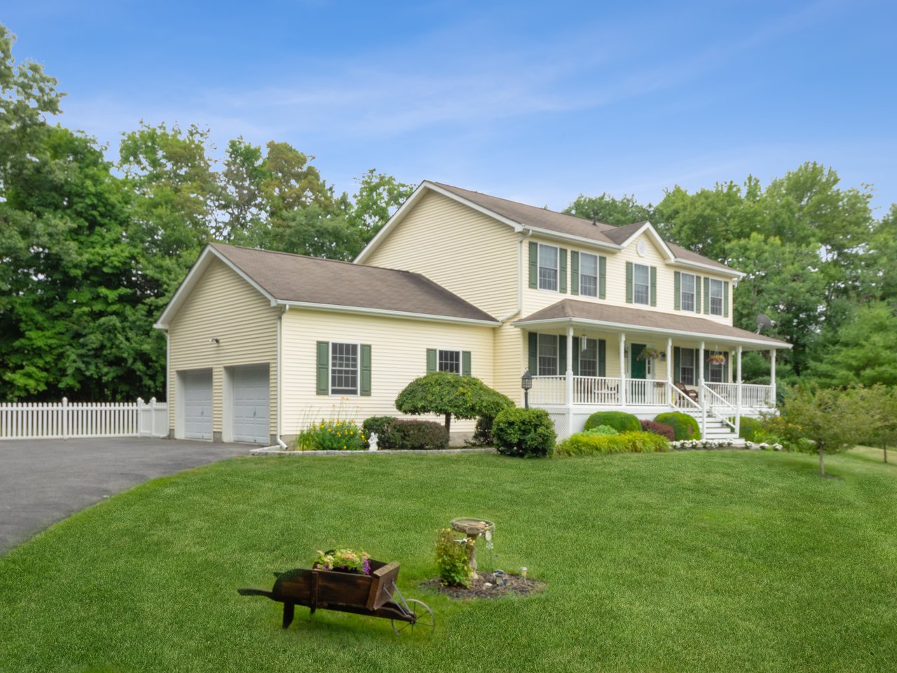 Colonial home with front porch for sale 