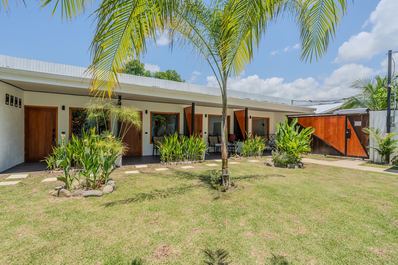 Turnkey Boutique Hotel for Sale in Bahía Ballena, Uvita – Los Papyrus