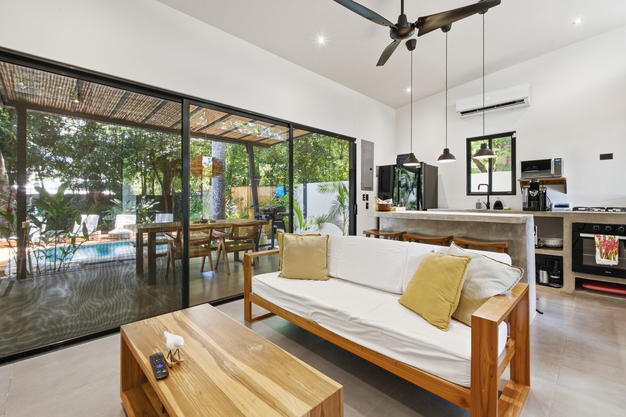 Casa Tatou | Private Pool & Walk-to-Beach Living in Surfside Playa Potrero