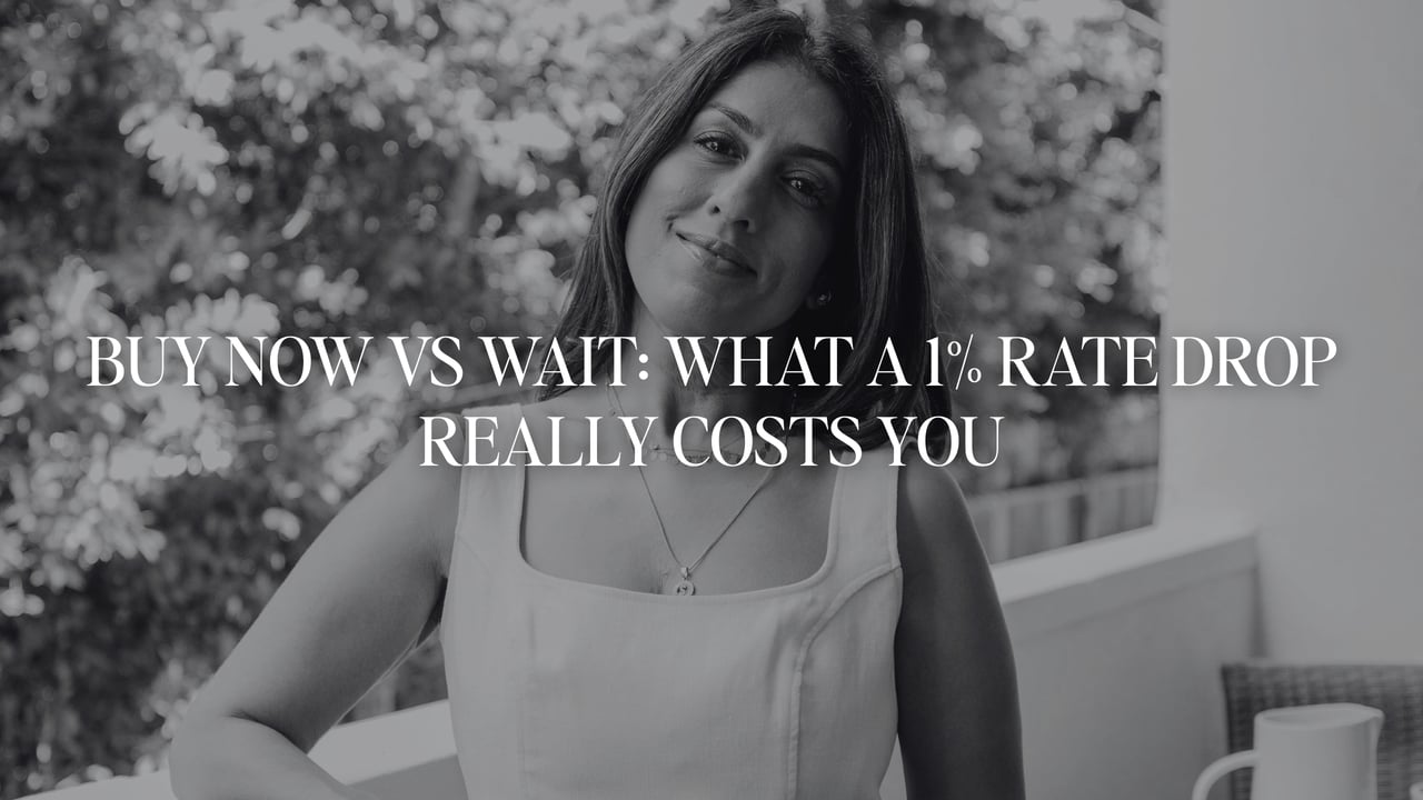 Buy Now vs Wait: What a 1% Rate Drop Really Costs You