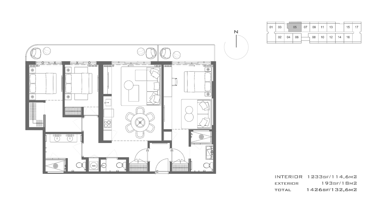 Vida | Three Bedroom