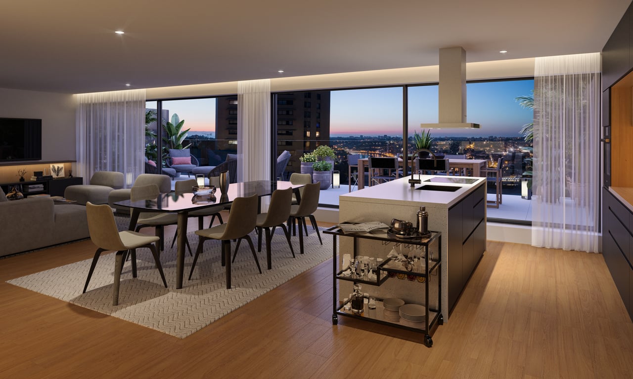 Luxury 3-Bedroom Apartment in Vila Nova de Gaia 