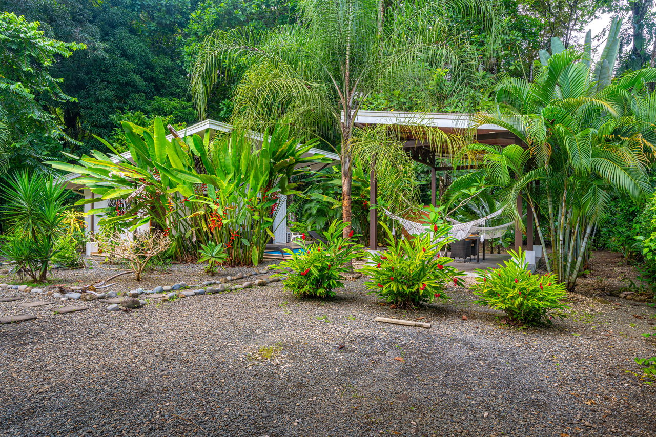 Tropical Modern Casita on ½ Acre / Saltwater Pool / Expansion Potential