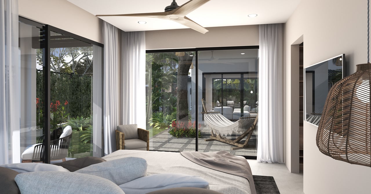 Casa Caracol | Elegant Tropical Home with Guest Apartment and Integrated Nature in Tamarindo Area