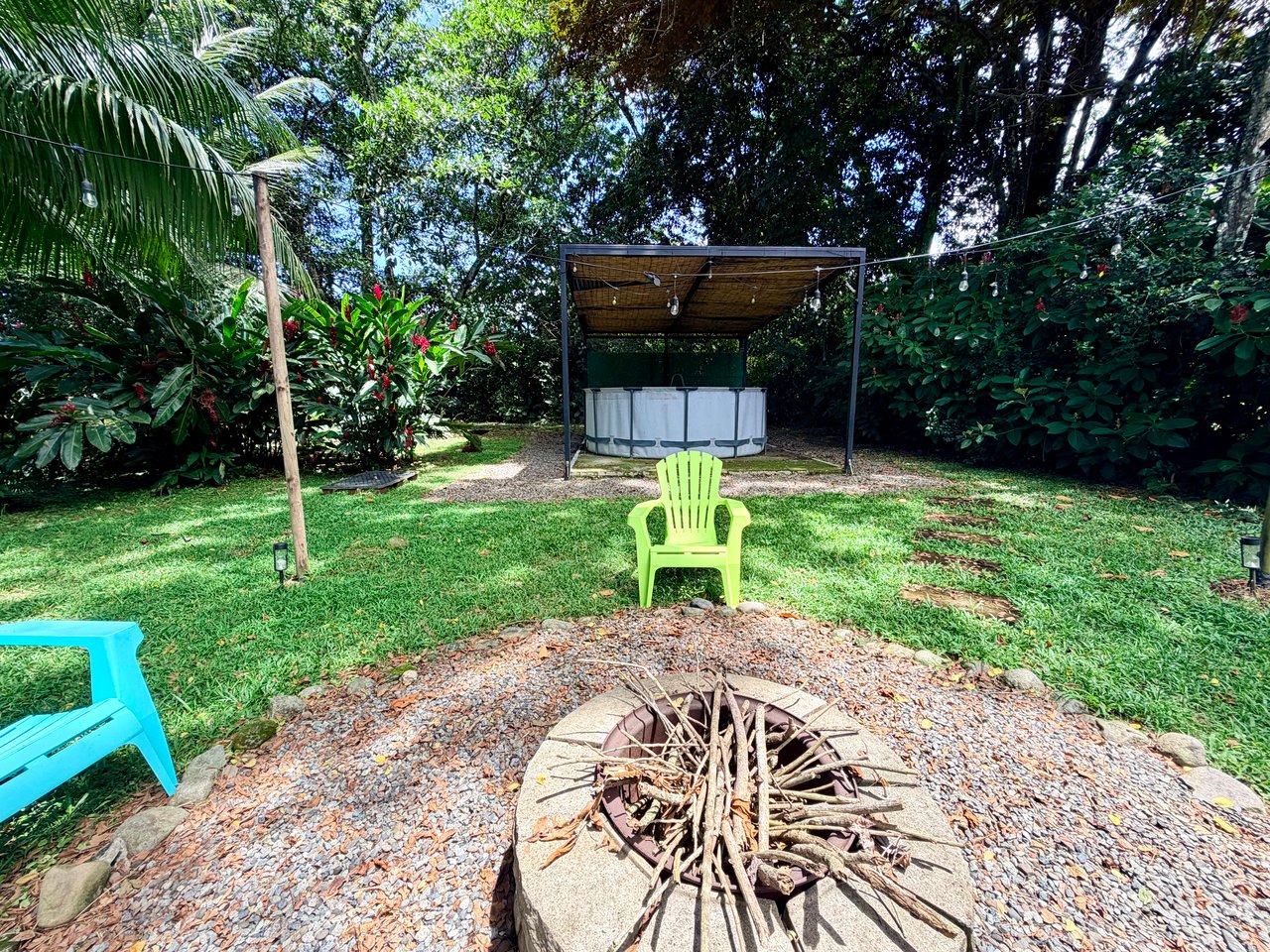 Riverside Cabin in Uvita | 0.98-Acre Estate with Room to Expand