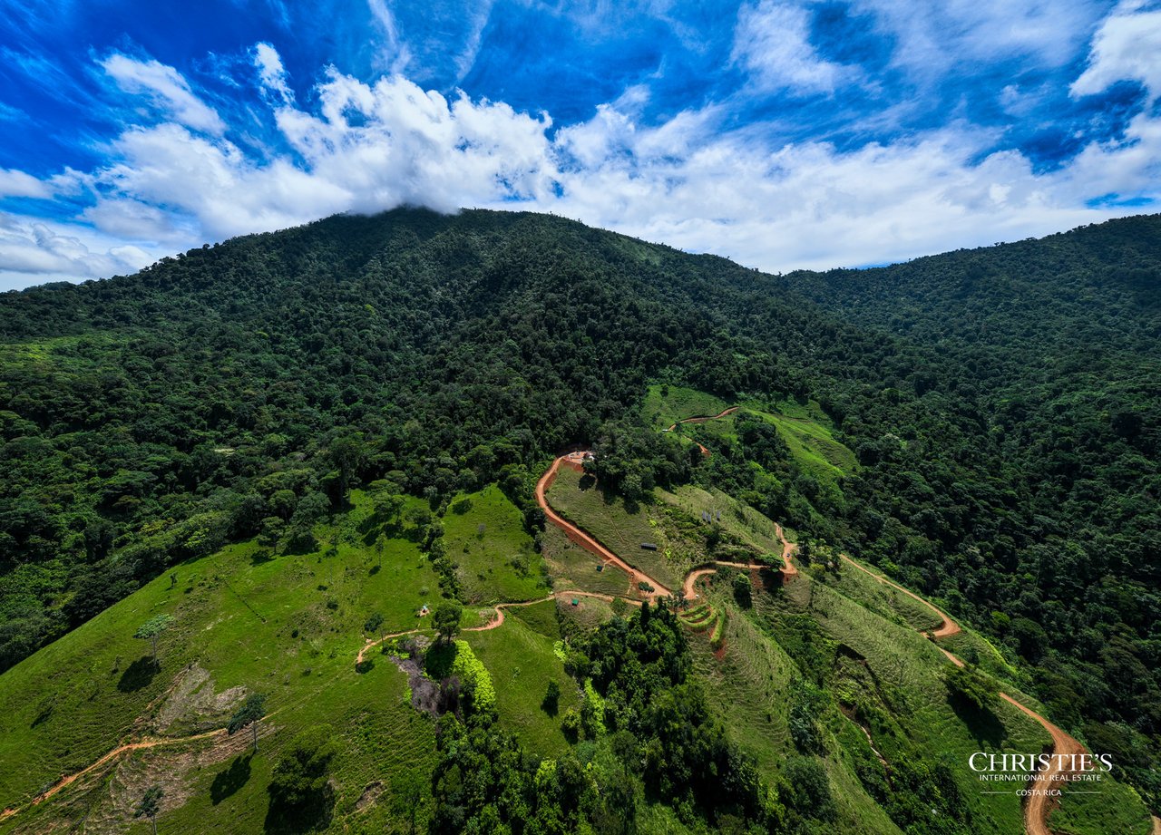 Sanctuary on Love’s Farm | 90ft Private Waterfall + Helipad | An Extraordinary 75-Acre Private Estate in Costa Rica’s South Pacific 