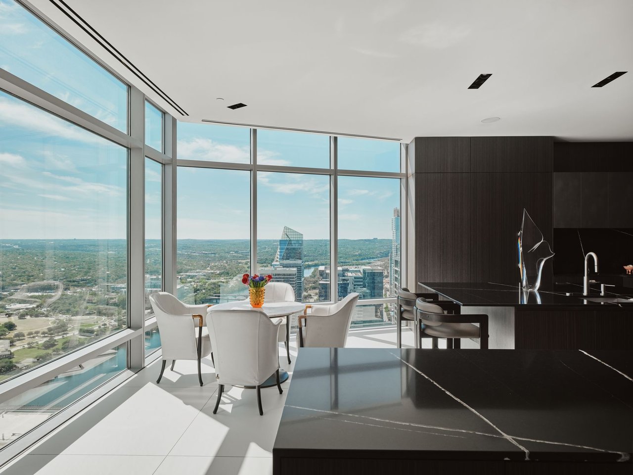 Panoramic Views of Living Art at The Austonian
