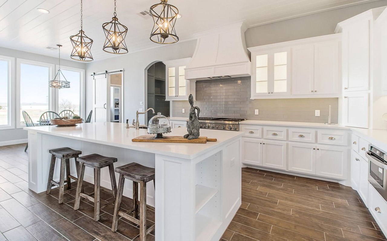 High-end interior of a home in the Highlands neighborhood of Edina, Minnesota