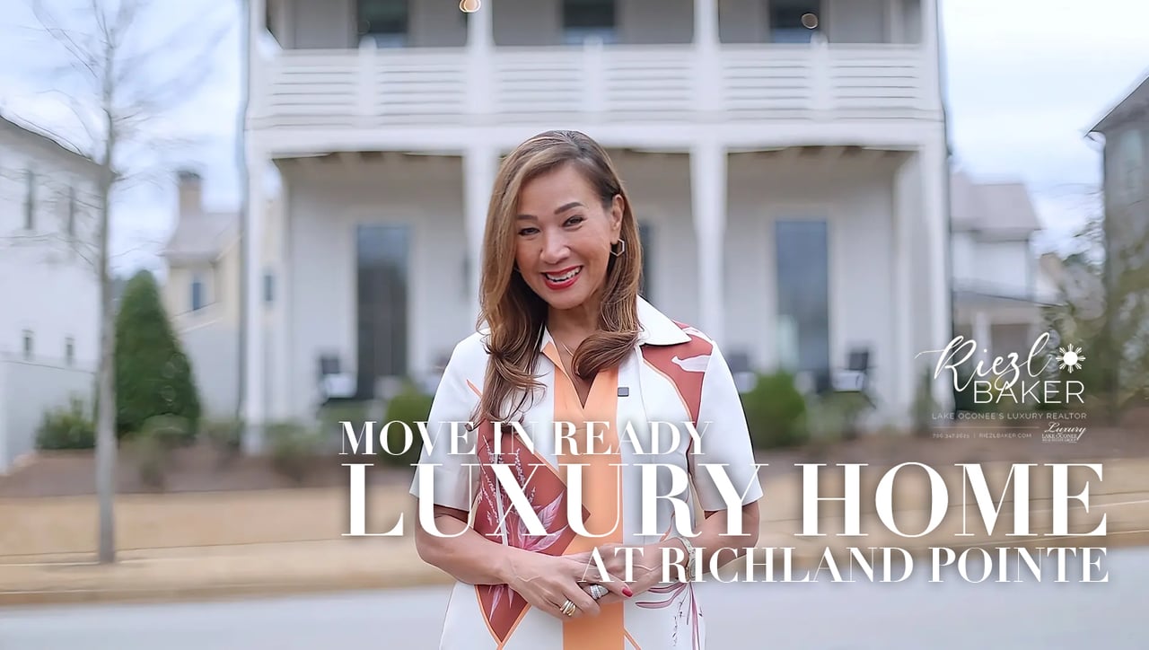 Move-In Ready Luxury Home at Richland Pointe in Reynolds Lake Oconee