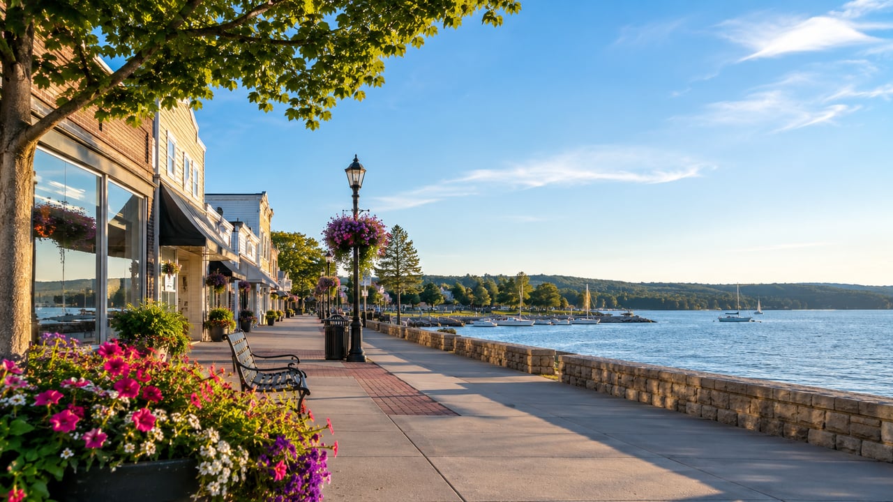 The Most Walkable Areas in Petoskey for Year-Round Living
