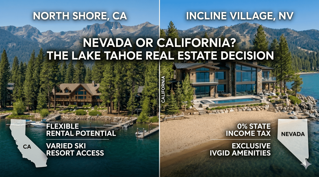 Incline Village vs. North Shore Lake Tahoe: A Dual-Licensed Agent's Honest Take