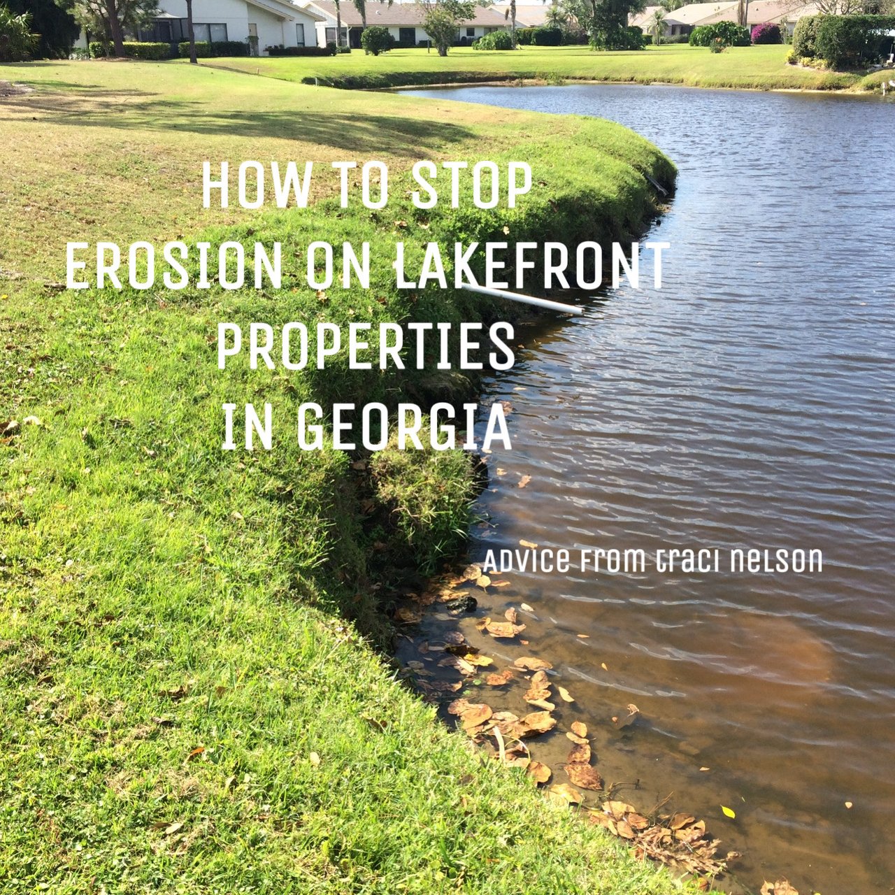 How to Stop Erosion on Lakefront Properties in Georgia – Advice for Lake Sinclair Homeowners