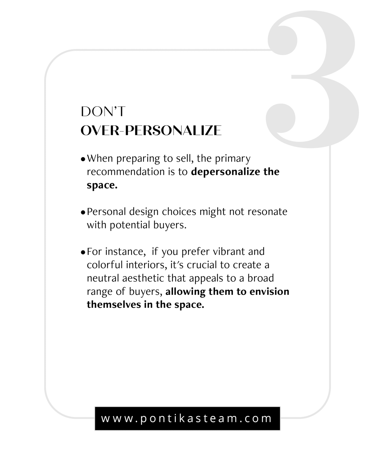 Sellers : 5 Things Not to Do Before Selling