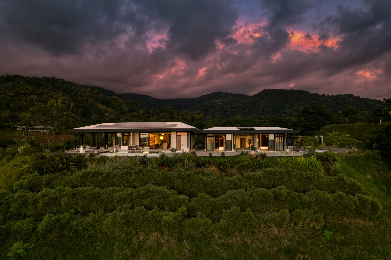Casa Karuna | Sunset Estate Overlooking the Pacific in Ojochal