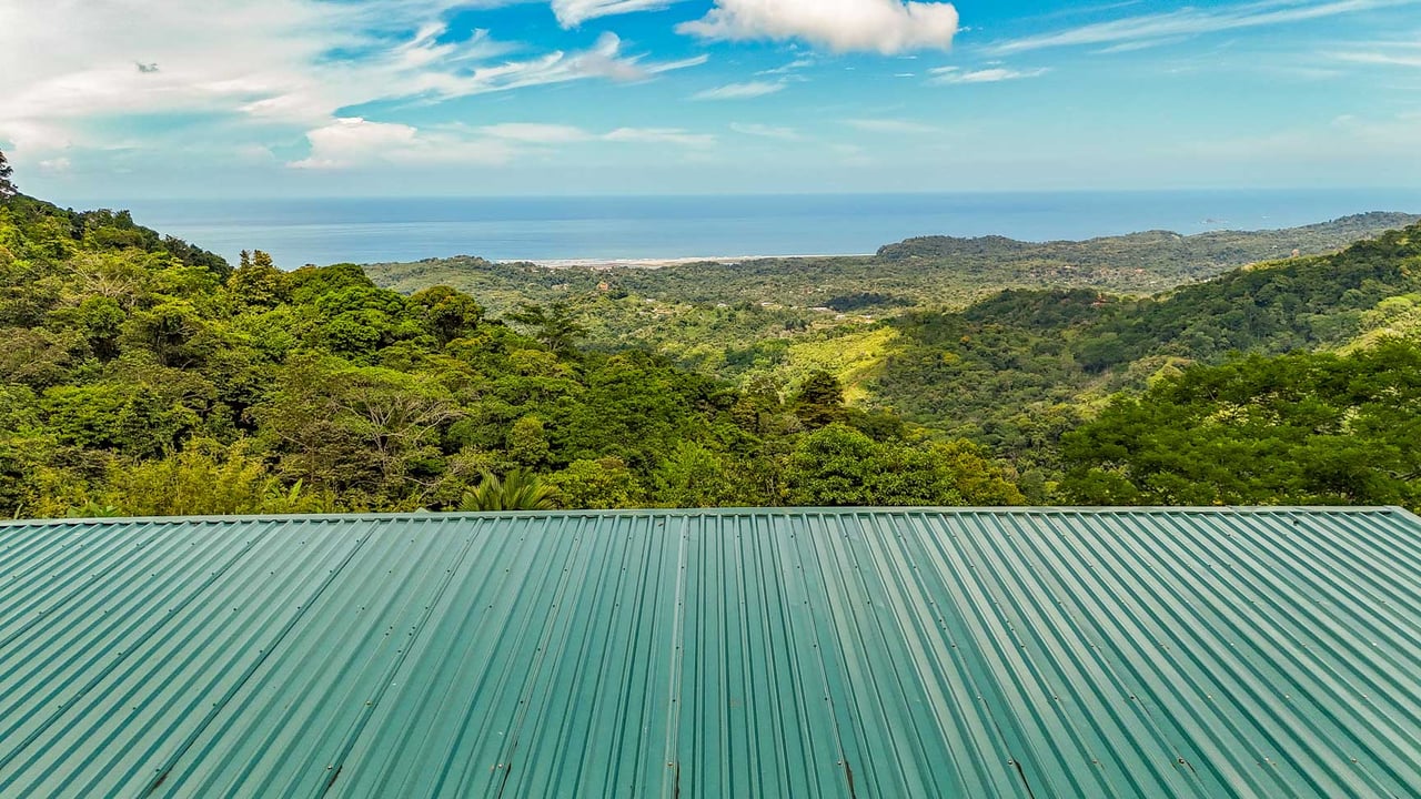 3-Bed Ocean View Home Near Ojochal, Costa Rica | 2.75 Acre Jungle Property