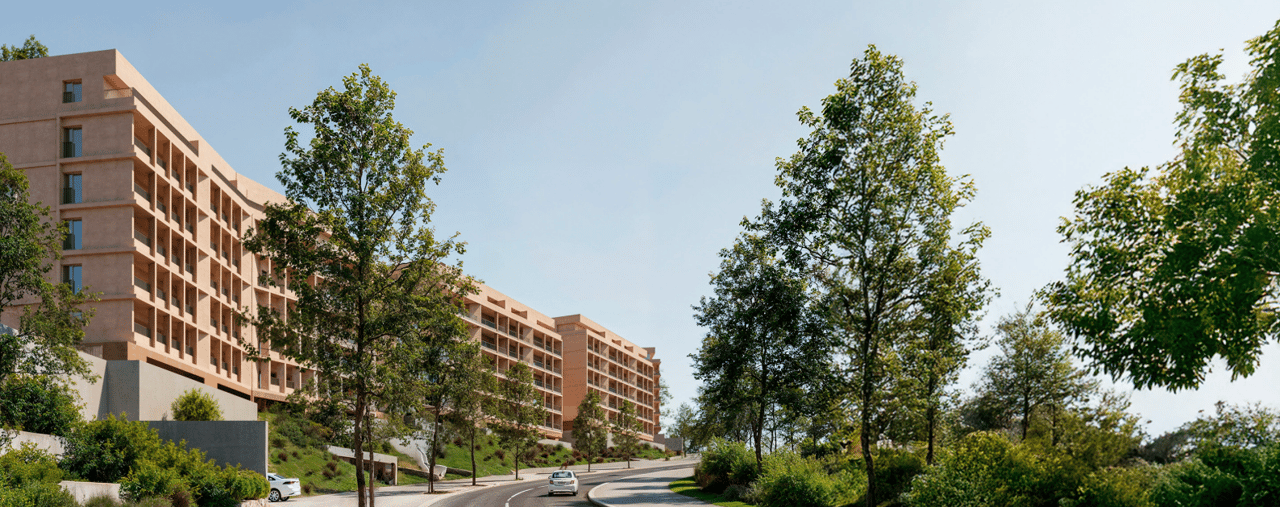 Contemporary 2-Bedroom Residence with Park Views and Expansive Balcony