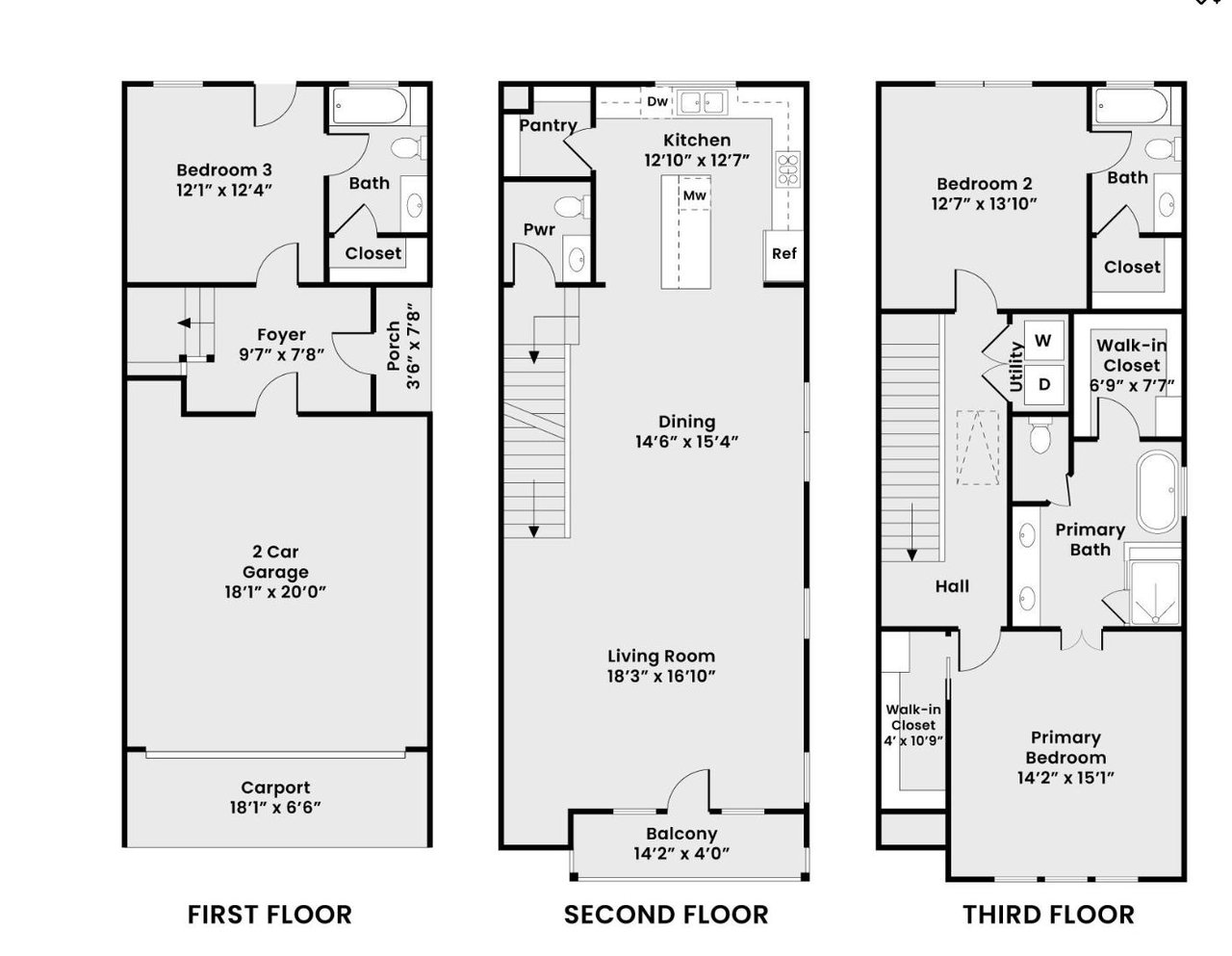 Skyline Homes at Lou Ellen Lane floor plan