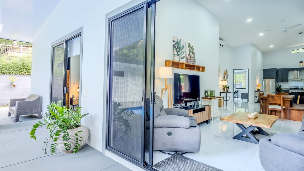 Modern 3-Bed Jungle Home with River and Pool in Cinco Ventanas Ojochal