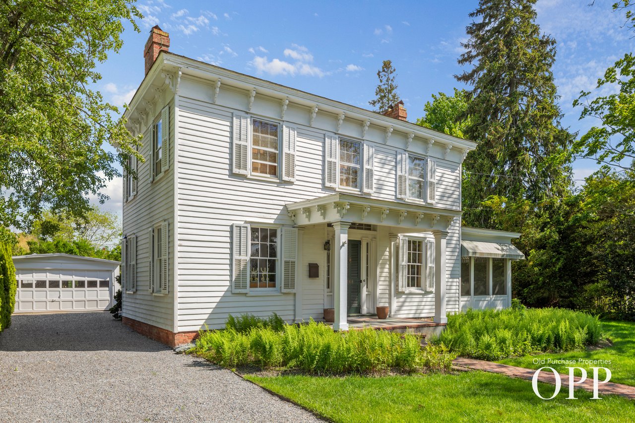A Bellport Village Greek Revival, Featured in Architectural Digest