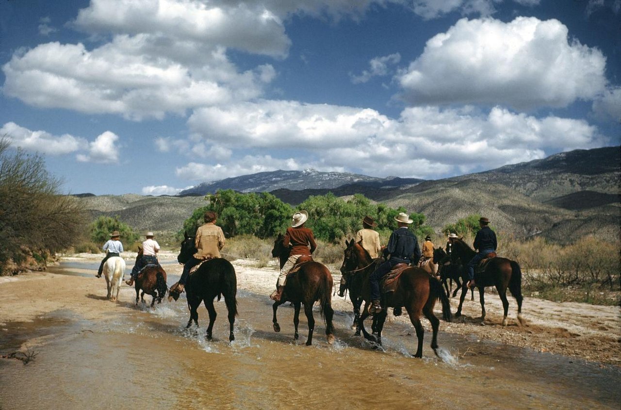 Enjoy Long Rides in the Creek at the Base of the Rincon Mountains