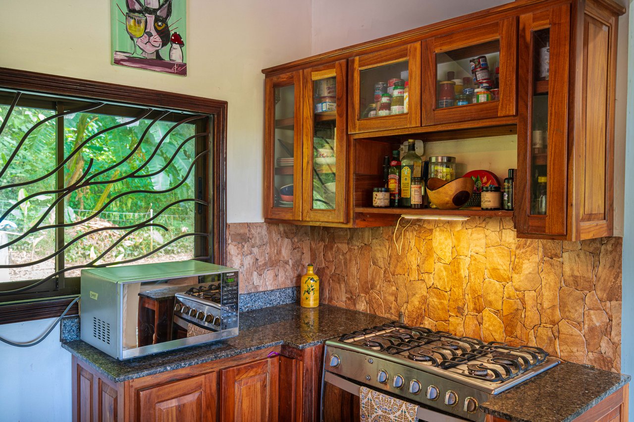 0.15 ACRES – 2 Bedroom Artistic River Home In The Rainforest!!!