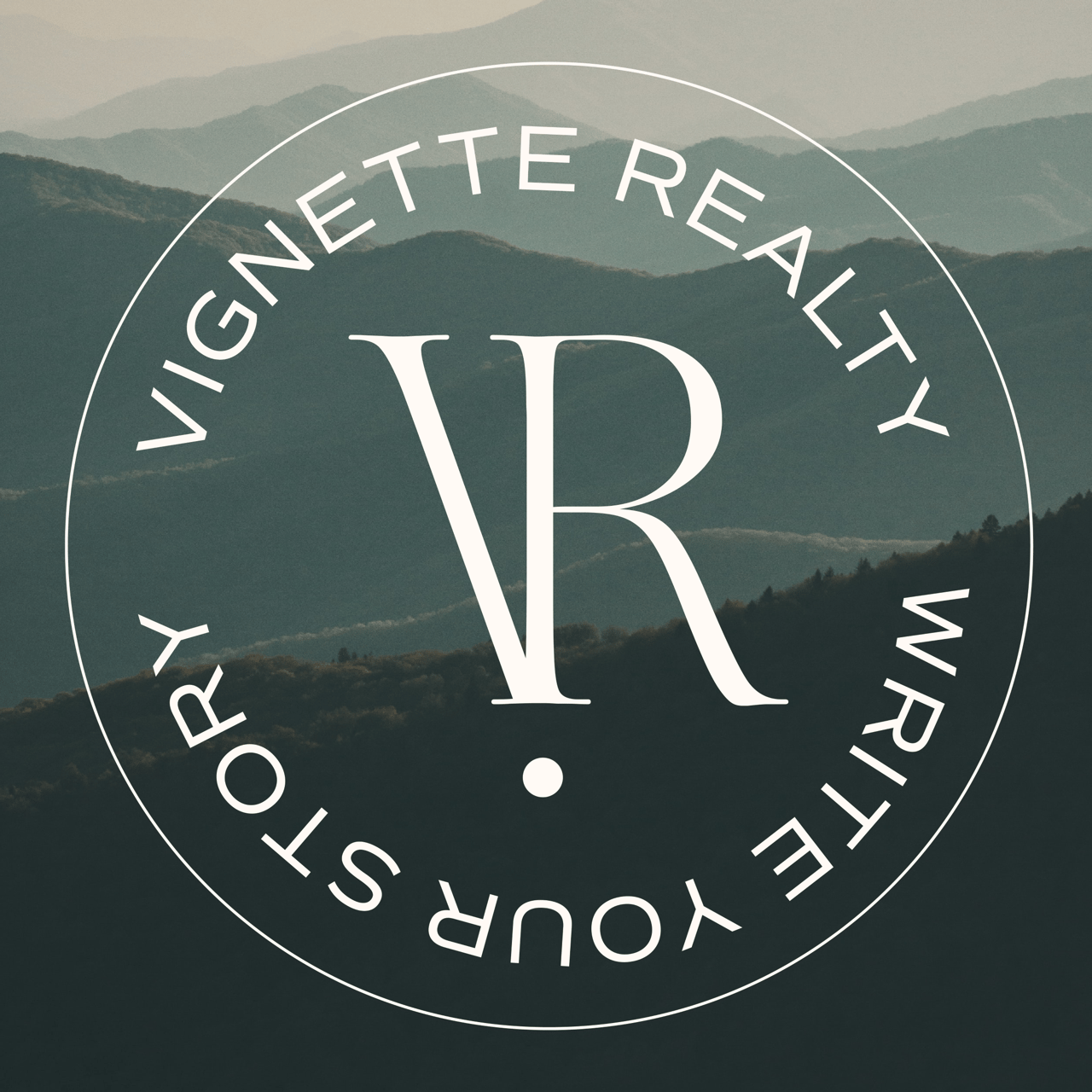 Vignette Realty|Logo|Selling real estate in franklin nc