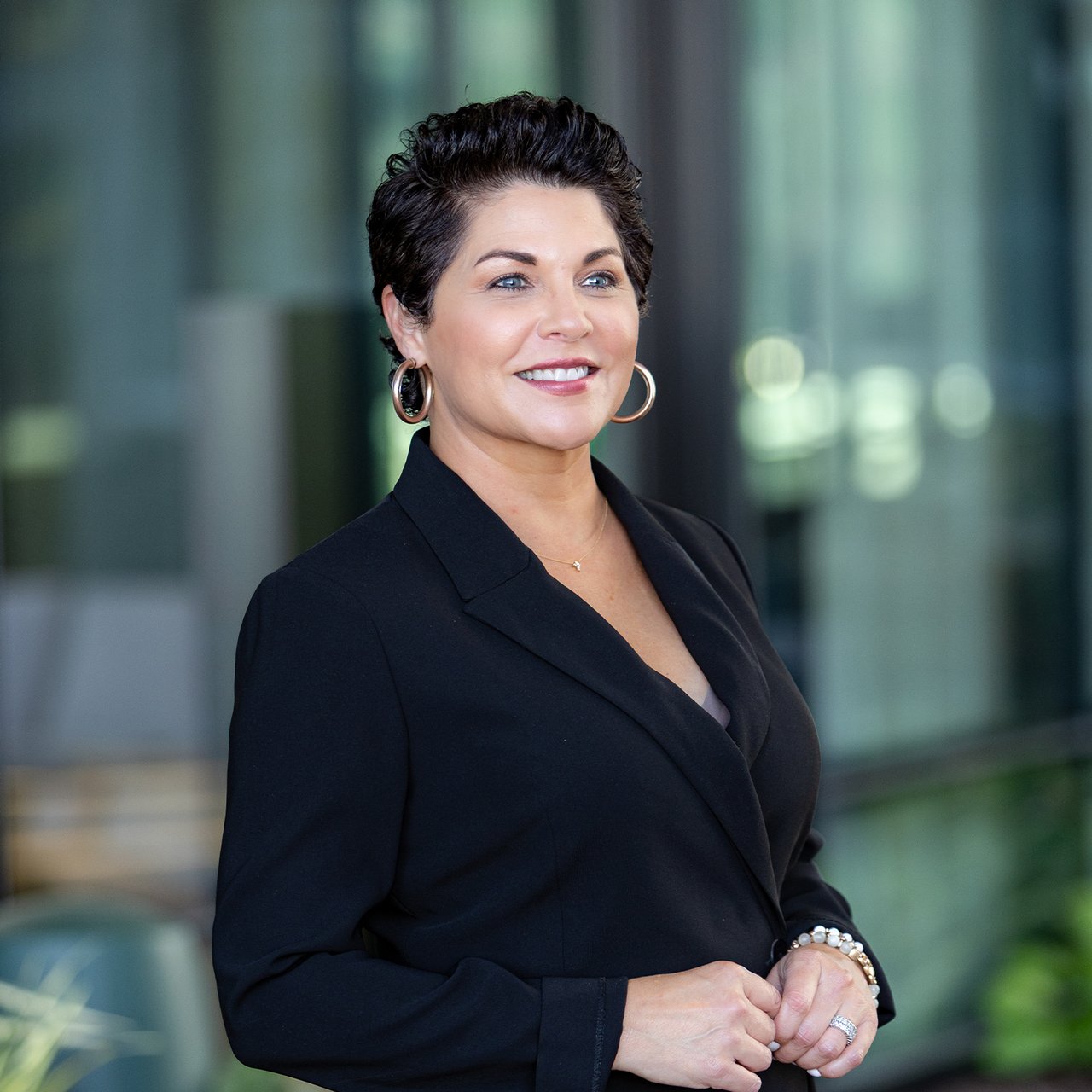 Headshot of Amber Stormberg, Middle Tennessee real estate broker, realtor, and business owner at Stormberg Group at Compass