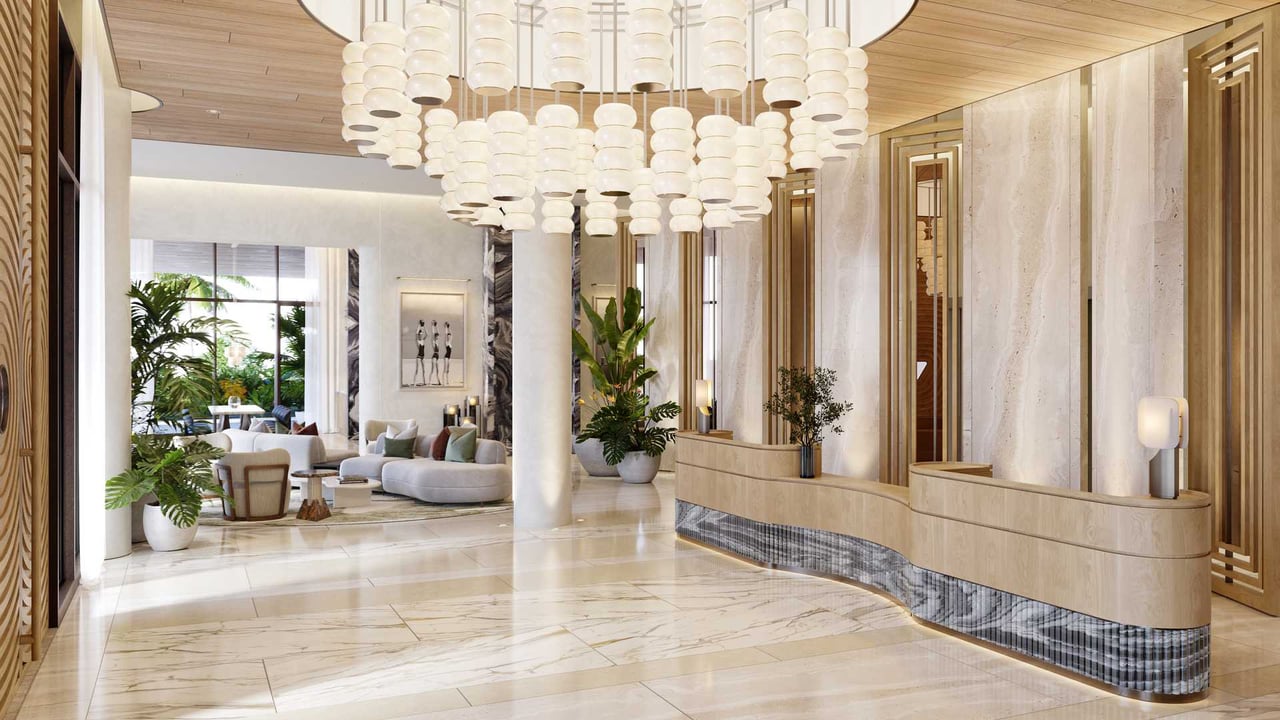 Icon Beach delivery lobby 