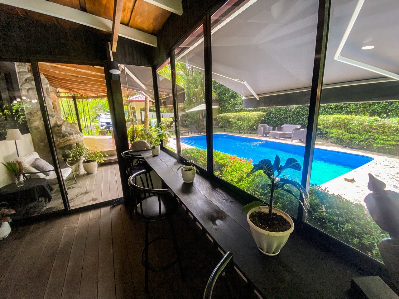 A riverfront 3-bed home on a large property In Ojochal, Costa Rica