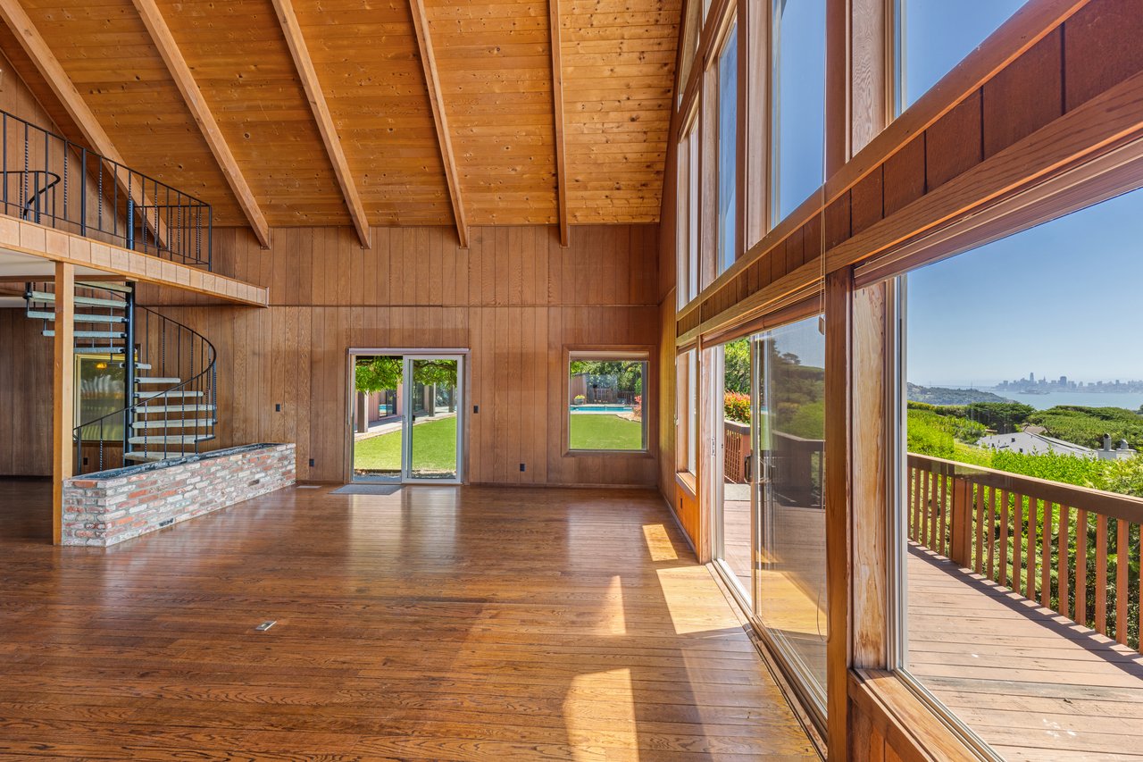Incredible Backyard with San Francisco Bay Views and Pool