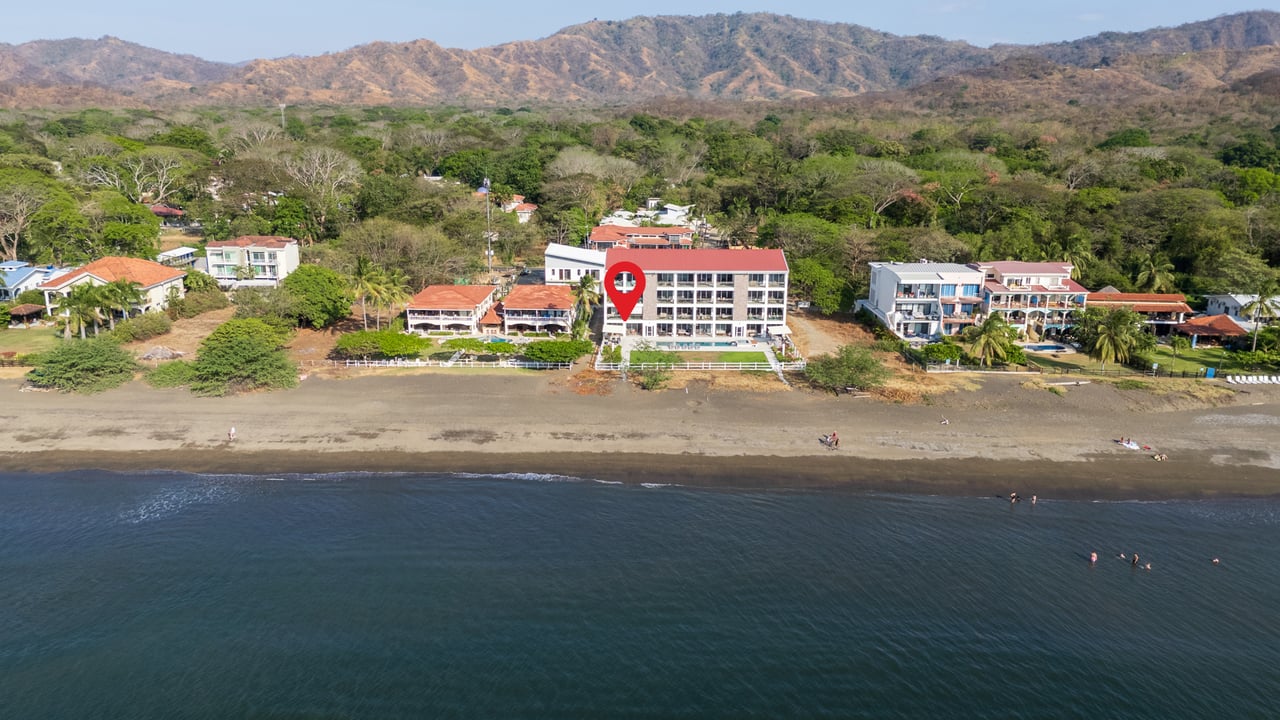 Golden Palms #4: Modern Beachfront Condo in Playa Potrero | 2 Bed, 2 Bath
