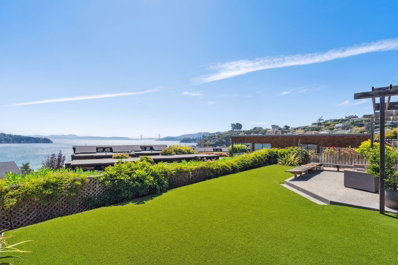 Picturesque Views of Angel Island and the Golden Gate Bridge