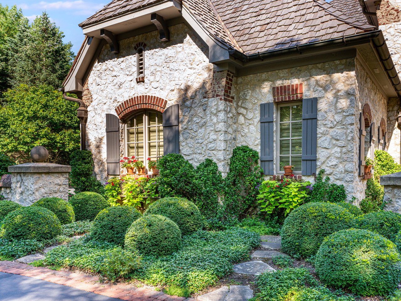 French Country Manor Home