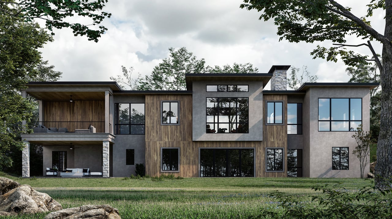 Contemporary Mountaintop Luxury in Greenville