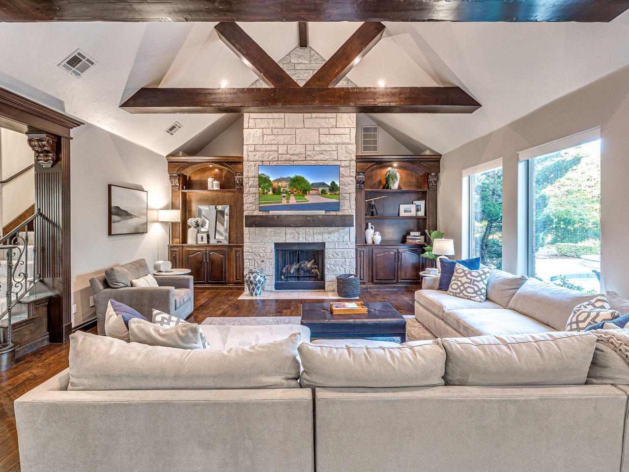 Listing of the Week: The Home That Has Everything 8316 NW 125th Street, Oklahoma City | Gated Cobblestone Community - Wyatt Poindexter - The Agency OKC