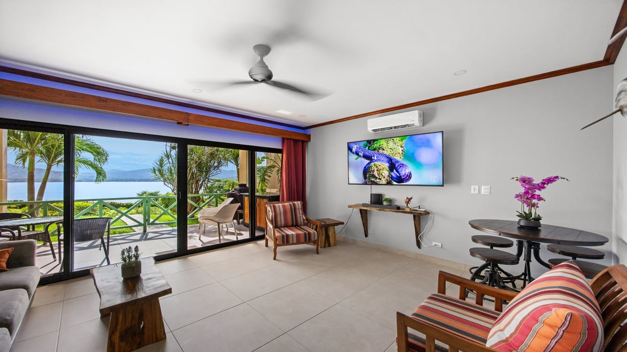 Titled Ocean View and Beachfront Condo
