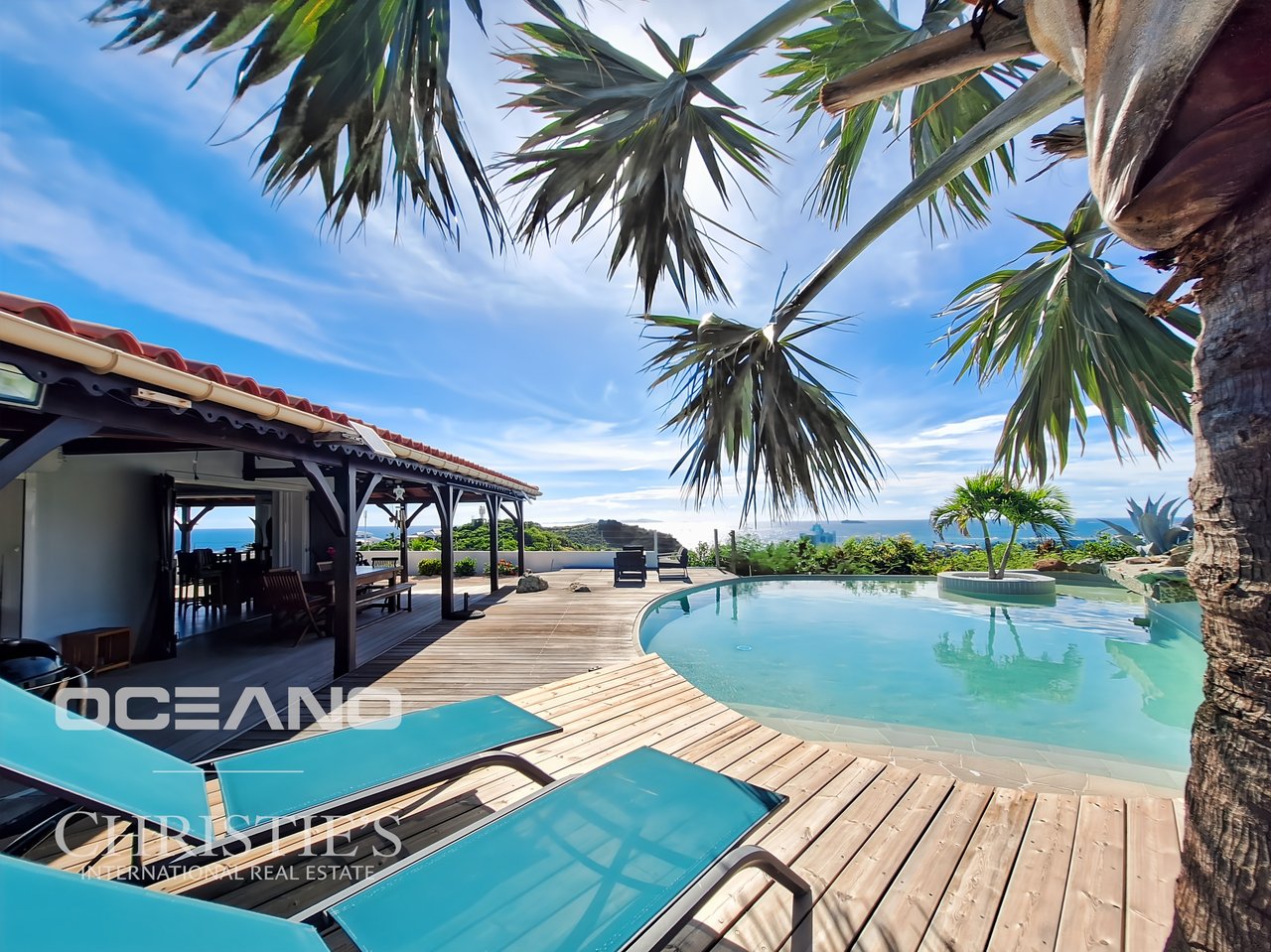 Exceptional Villa – Panoramic Ocean View (Oyster Pond)