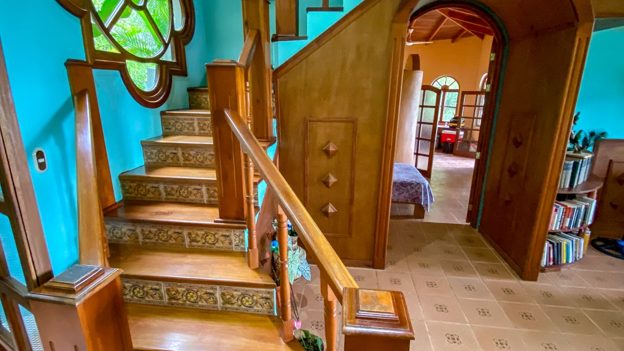 Ocean View Home for Sale in Ojochal with Pool & Jungle Views
