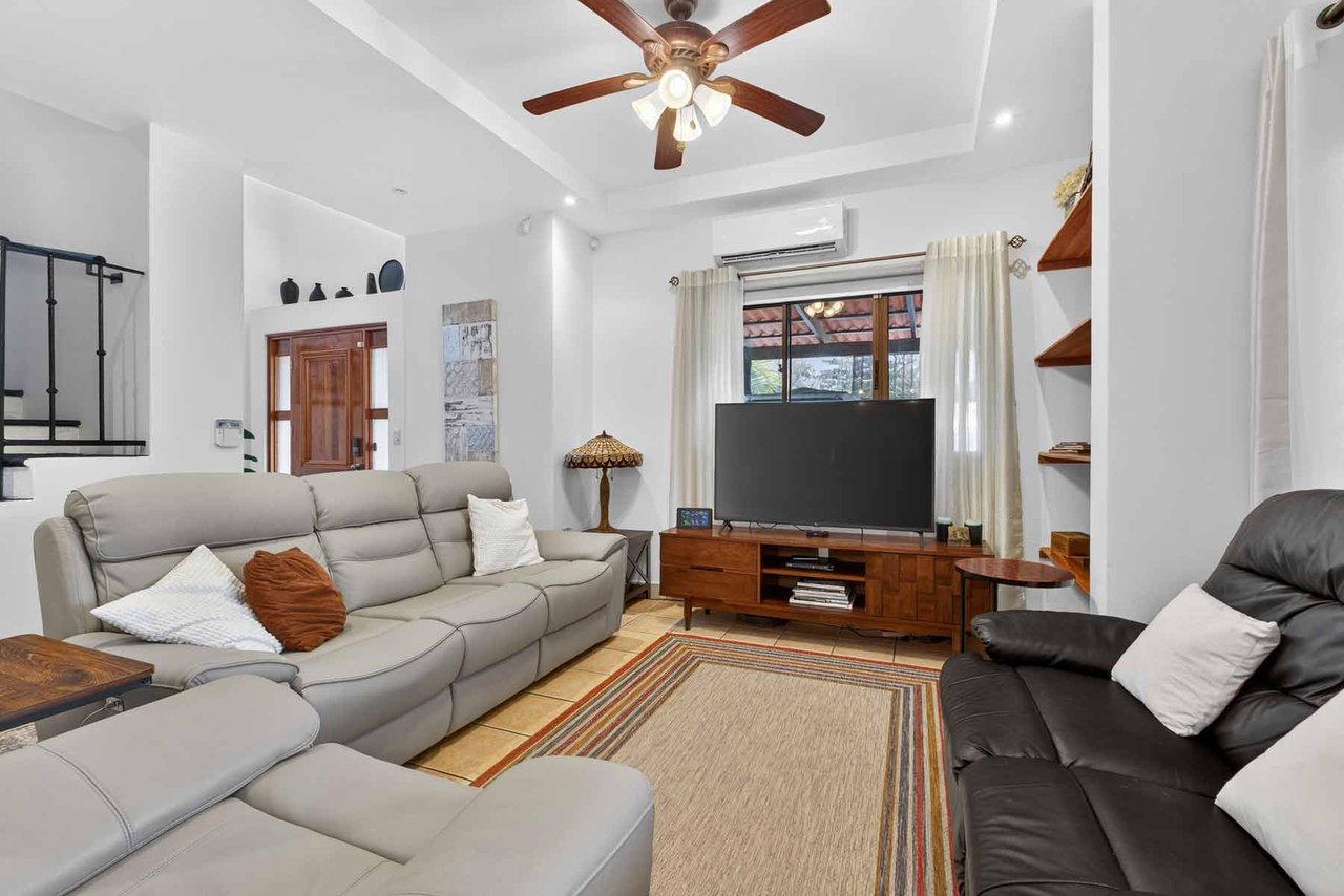 Casa Brasil | Gated Living Near Tamarindo + Golf Cart Included