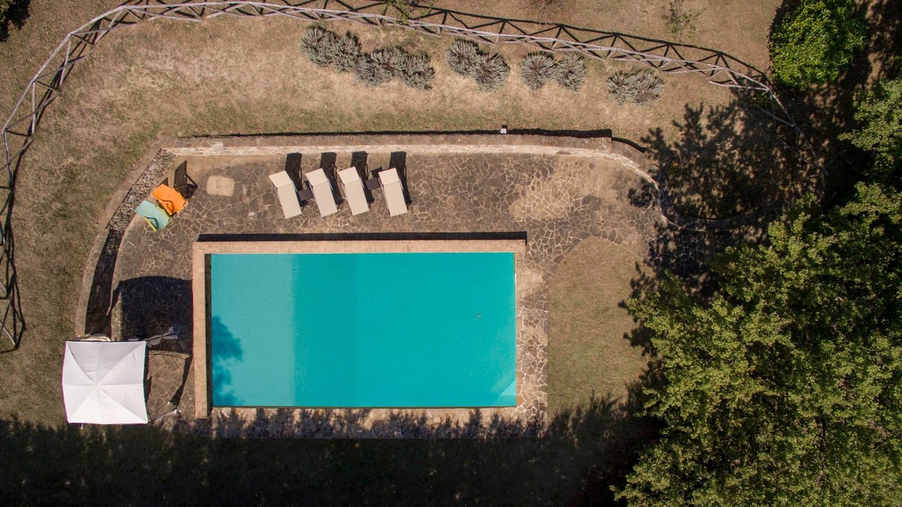 Restored Charming Stone Villa Perched in Hills