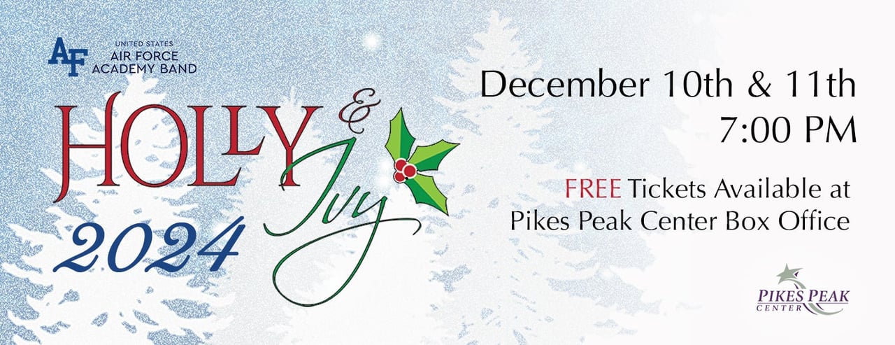 USAF Academy Band's Holly and Ivy Holiday Concert at Pikes Peak Center