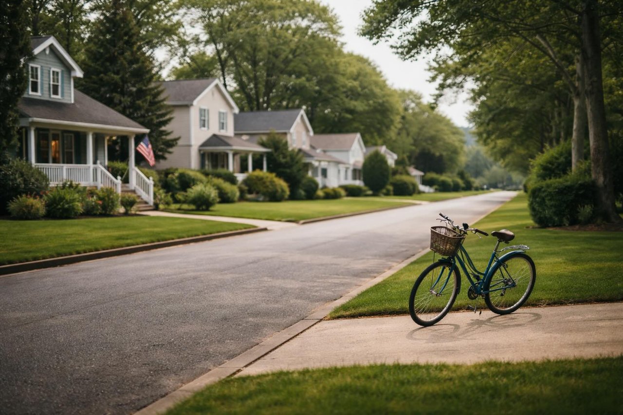 Vida residencial en Riverhead, Nueva York, en Long Island