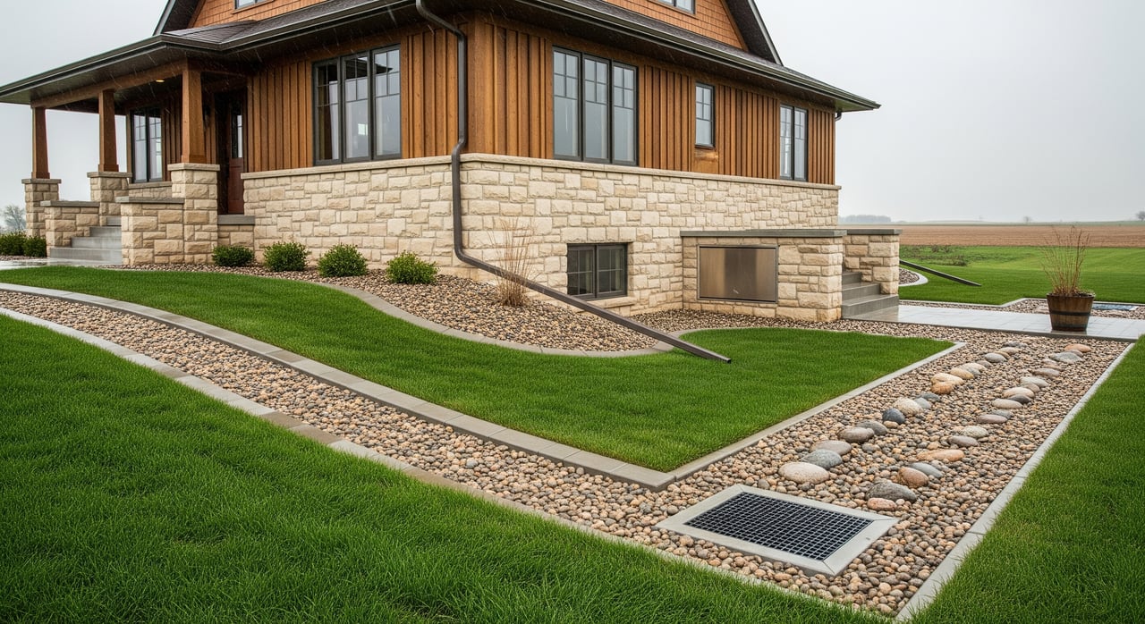 Taming Spring Rains in De Smet: Sumps, Backups, Grading