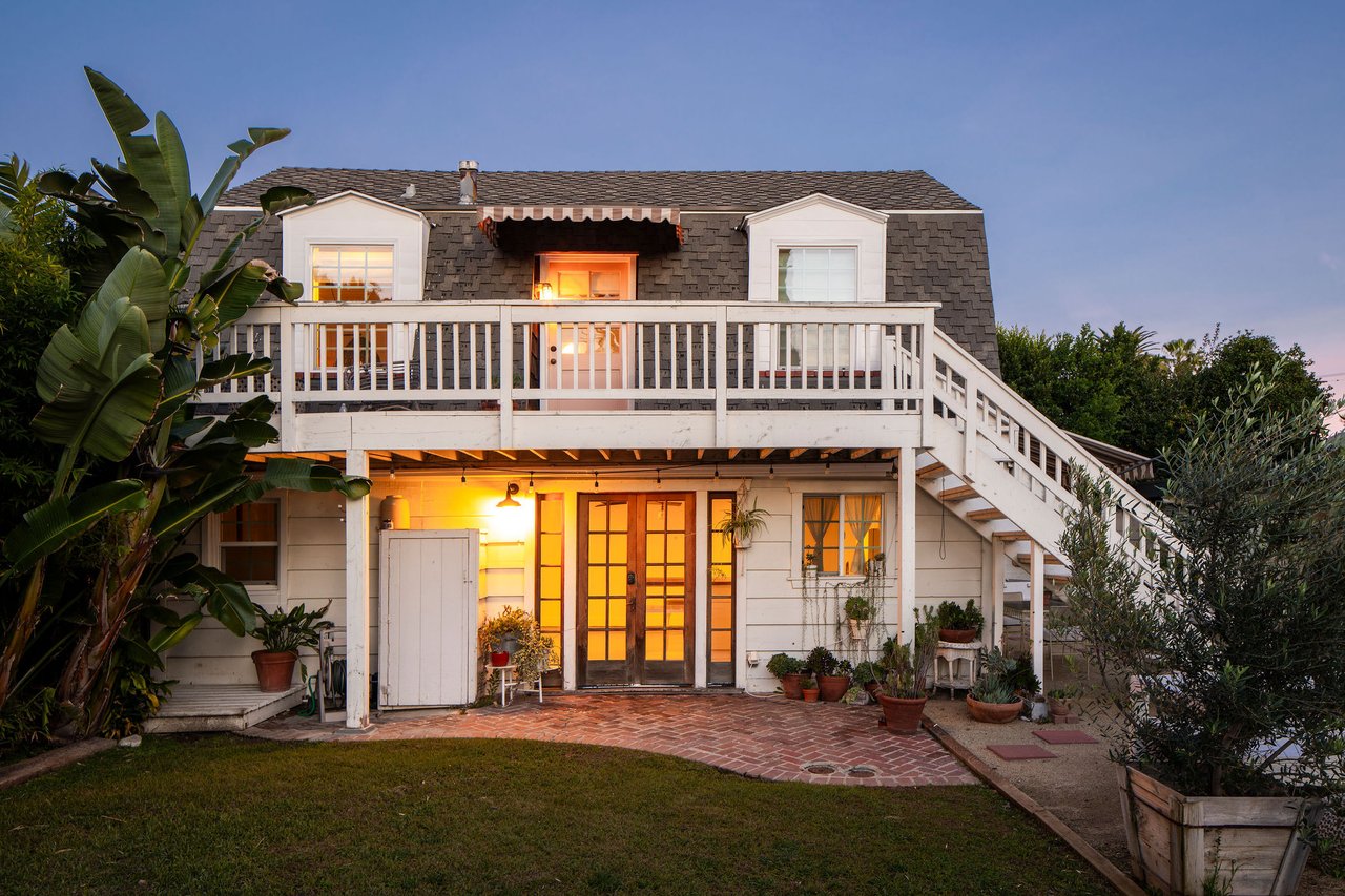 The Perry Farmhouse in Van Nuys, A Rare Rustic Compound