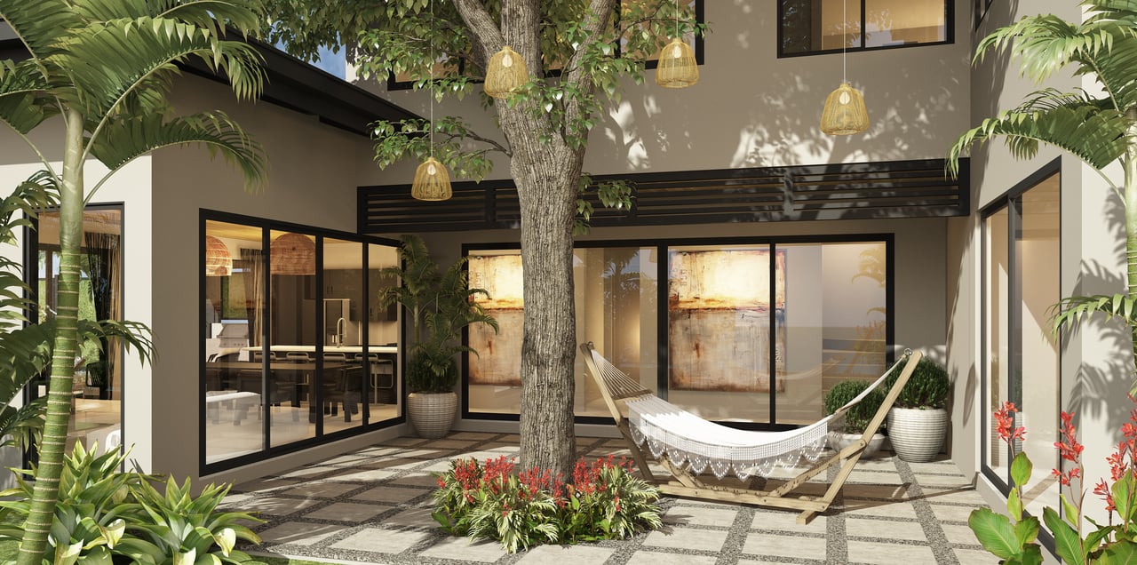 Casa Caracol | Elegant Tropical Home with Guest Apartment and Integrated Nature in Tamarindo Area