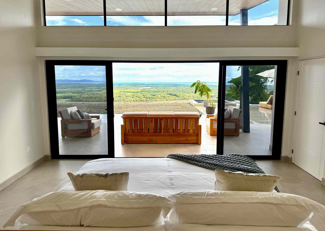 Brand New Modern Luxury 4-Bedroom Home with Pool and Incredible Panoramic Coastal & Ocean Views in Teancum at Tawal near Ojochal Costa Rica