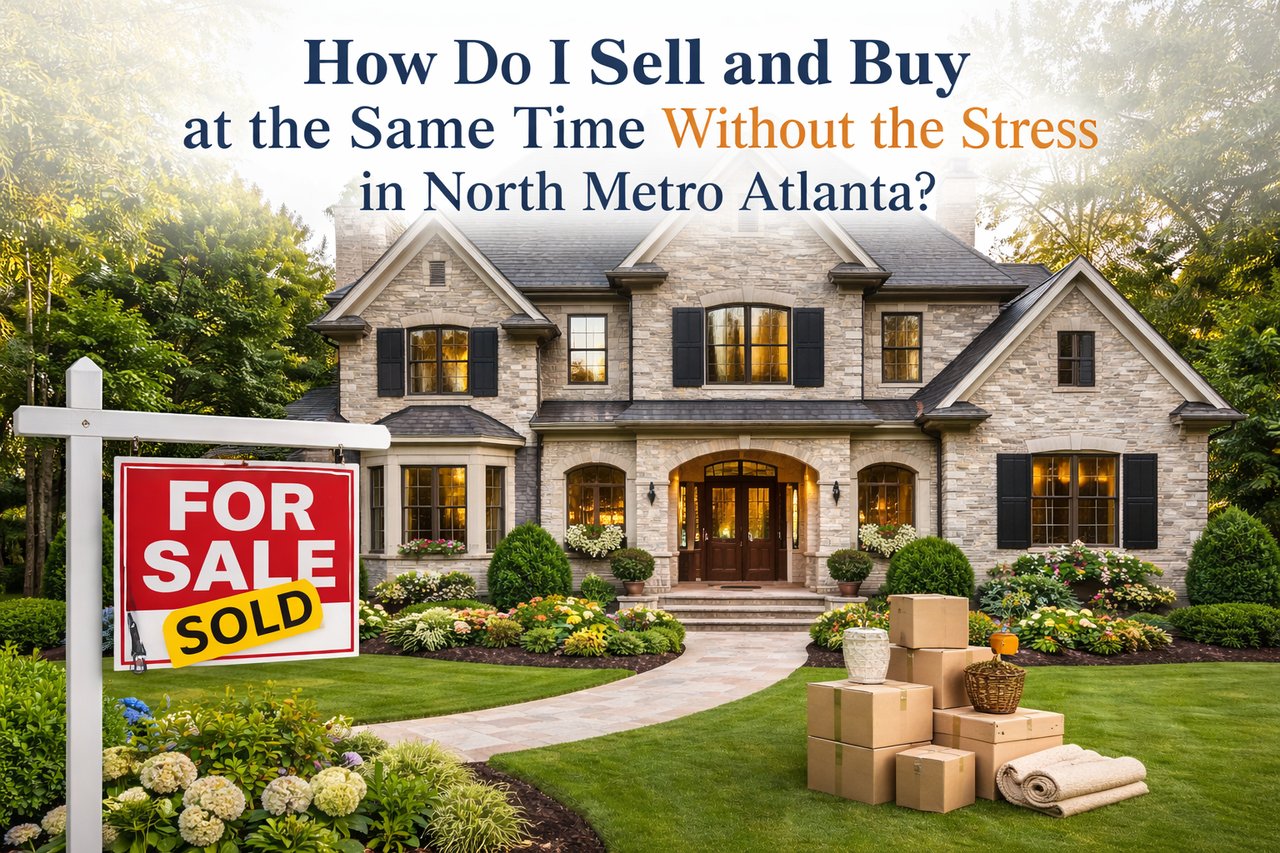 How Do I Sell and Buy at the Same Time Without the Stress in North Metro Atlanta? cover