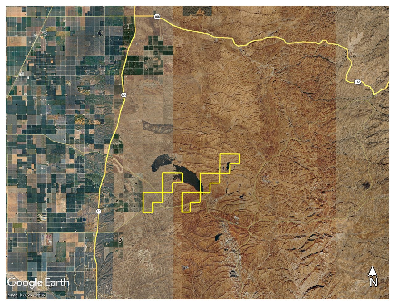 2,337.03 +/- Acres of Prime Grazing Land on Famoso Road