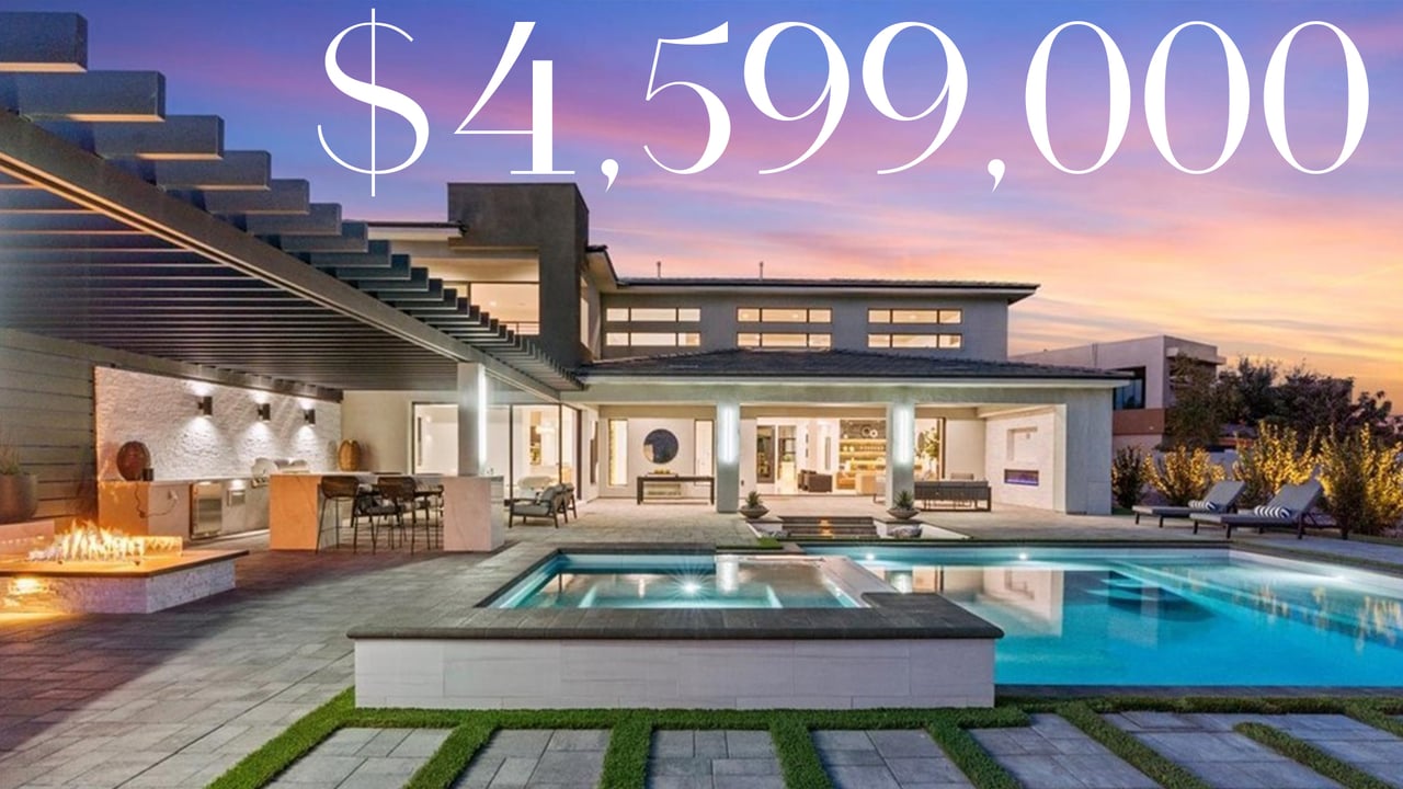 Entertainer’s Paradise Wrapped in Modern Elegance | Inside "The Ridges" Dream Home