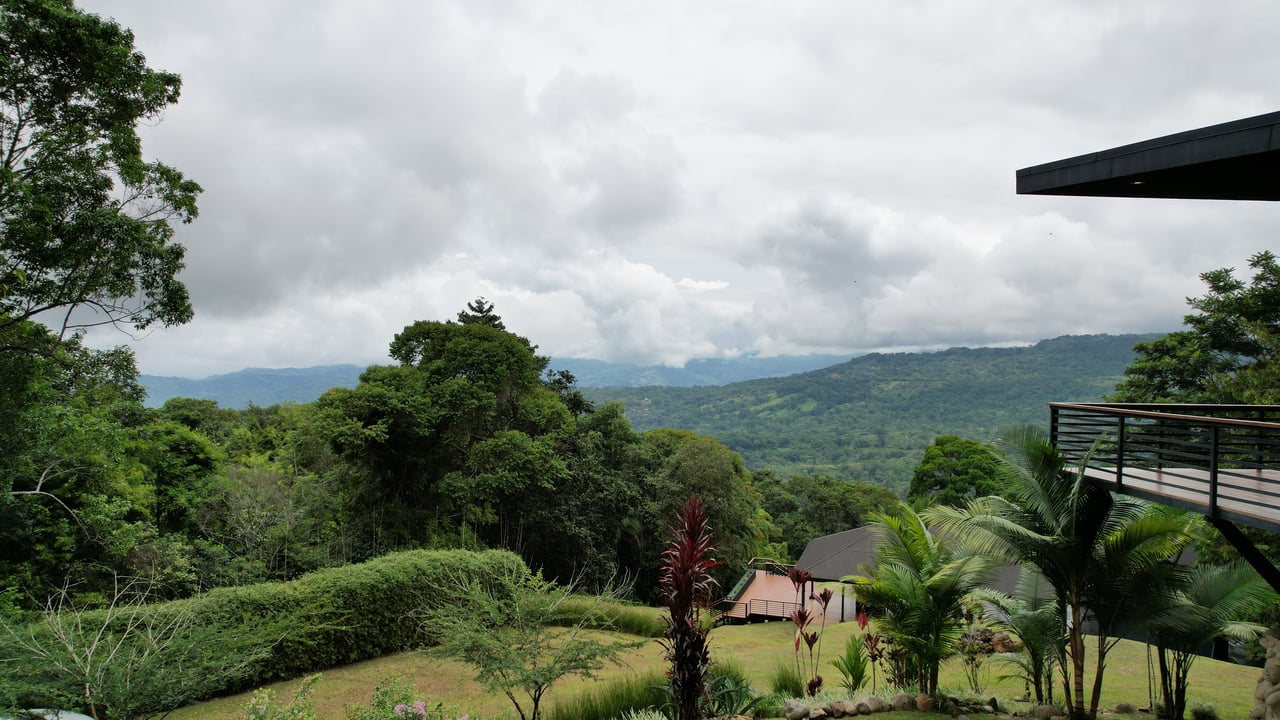 Mountain Estate with Waterfall View & Partial Ocean View, Commercial Kitchen, Gym, Massive Saltwater Pool & 4 Building Sites